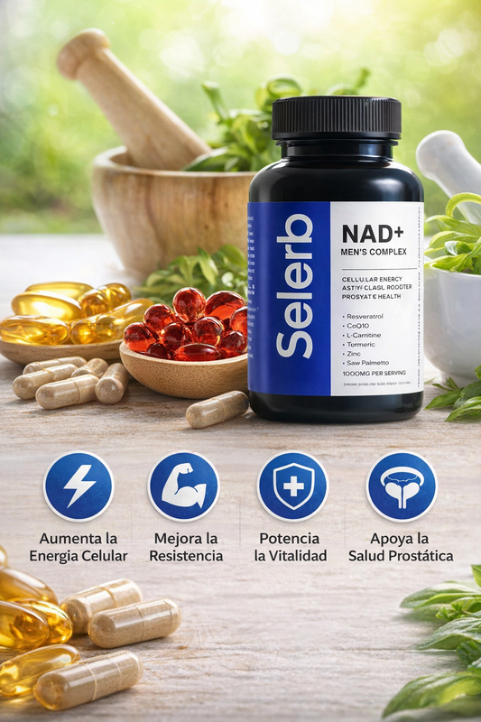 Selerb Paquete de suplementos NAD+ 60 Capsulas
