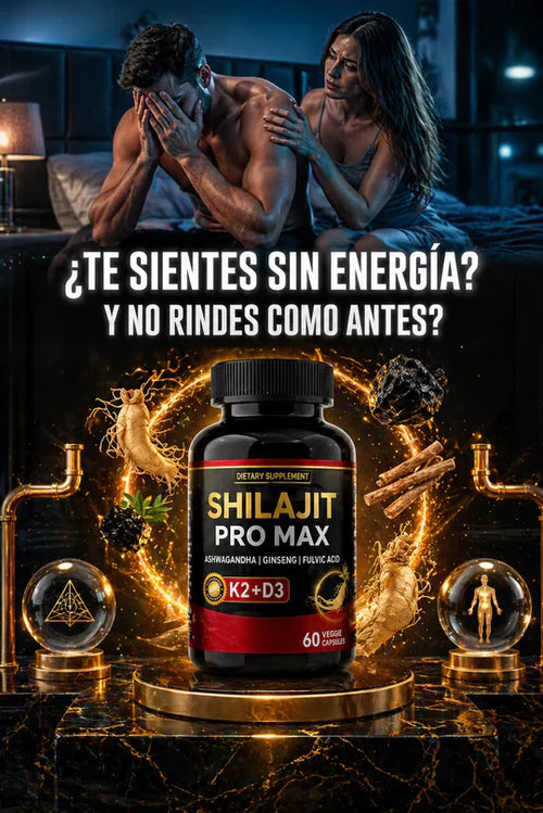 Shilajit Pro Max – Potencia de Alta Pureza