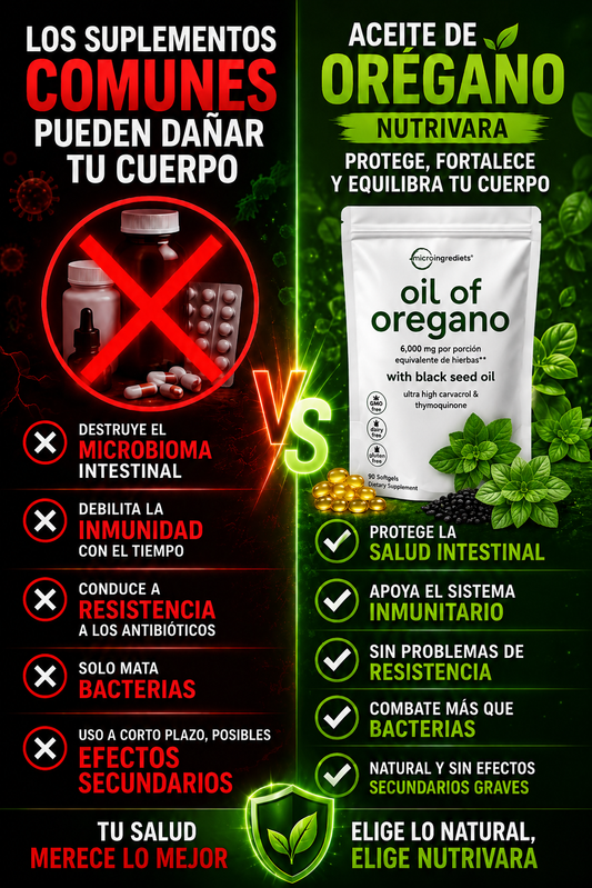 Cápsulas de Aceite de Orégano (Pack de 90 Cápsulas Blandas)