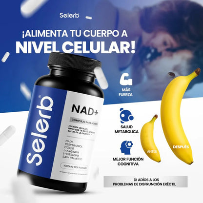Selerb Paquete de suplementos NAD+ 60 Capsulas