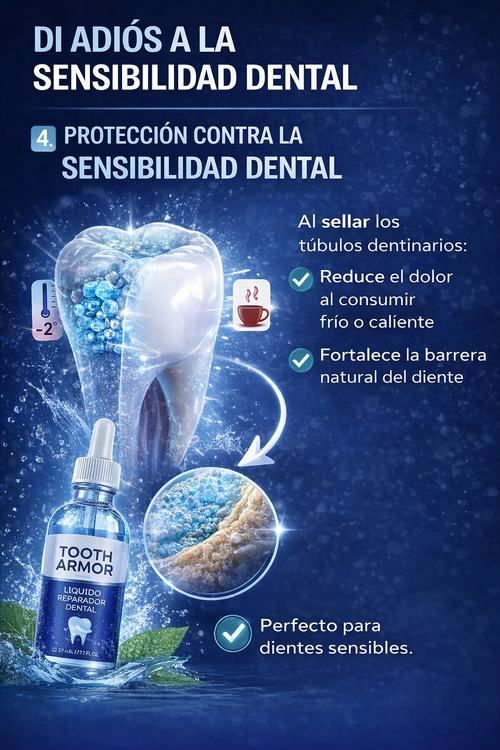 ARMADURA DENTAL HIDROXIAPATITA - Líquido Original Dentite Tooth Armor